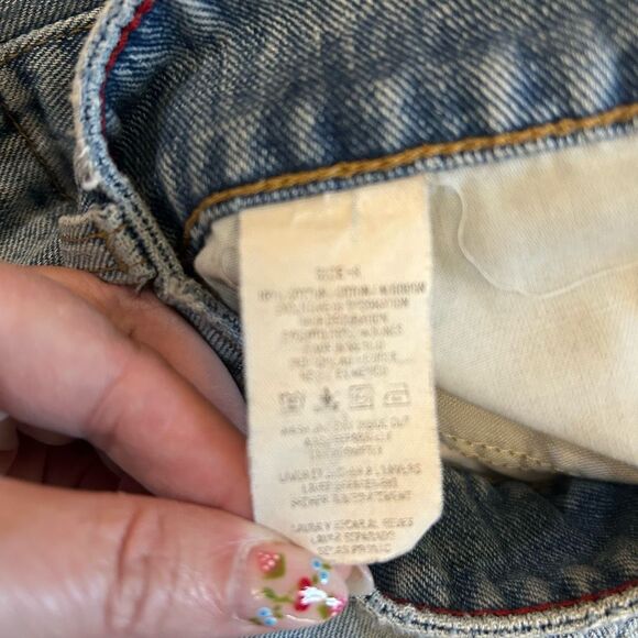 Tommy‎ Hilfiger vintage women's denim jean mom short size 8 double button - Picture 3 of 9